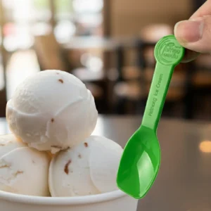 ช้อนไอศกรีมพลาสติก PS